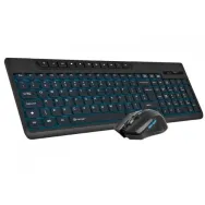 Kit Wireless Tracer Islander RF - Tastatura, USB, Black-Blue + Mouse Optic, USB, Black-Blue Tracer - 1