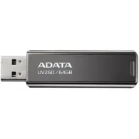Stick memorie ADATA UV260 64GB, USB 2.0, Black A-data - 1