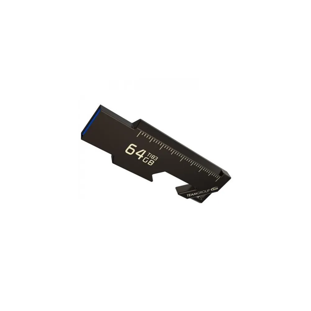 Stick memorie TeamGroup T183 64GB, USB 3.1, Black Team group - 1