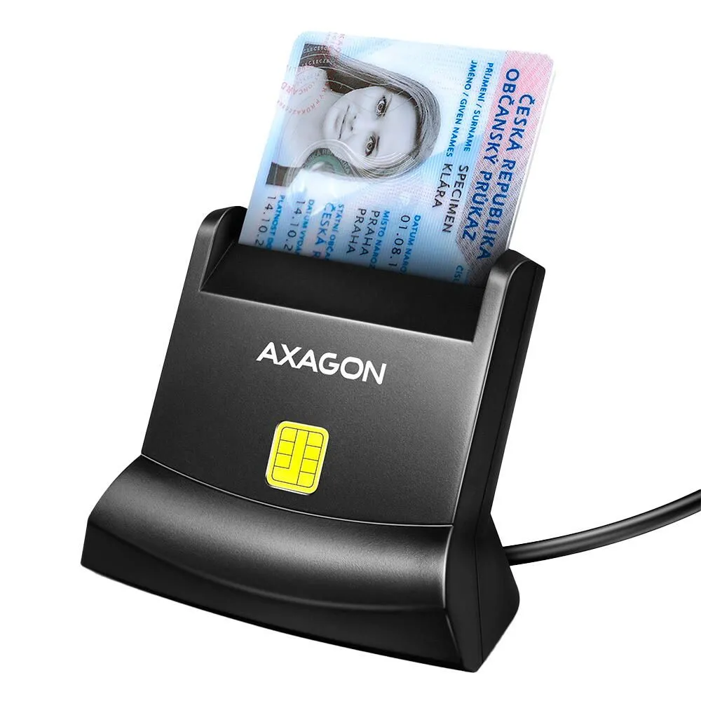 Cre-sm4n usb-a cititor de carduri smart card stand