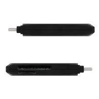 Cre-s2c cititor carduri usb 3.1 tip-c slim la sd/m