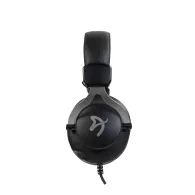 Casti cu microfon Arozzi Aria, 3.5mm jack, Black