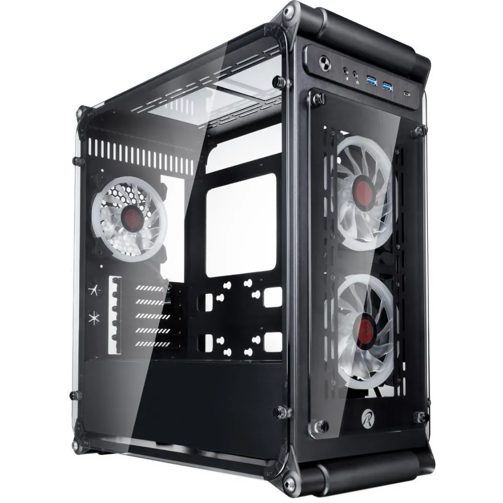 Raijintek coeus elite tc micro-atx case tempered g