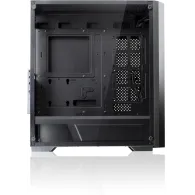 Ponos ms midi-tower - sticla temperata plasa metal