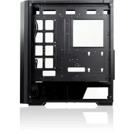 Ponos ms midi-tower - sticla temperata plasa metal