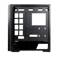 Ponos ms midi-tower - sticla temperata plasa metal