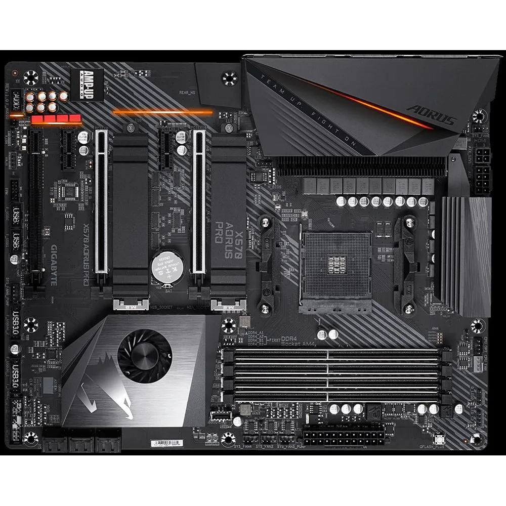 Placa de baza gigabyte amd socket am4 x570 aorus pro Gigabyte - 1