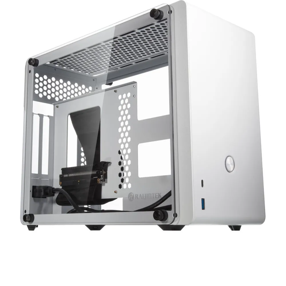 Ophion evo mini-itx sticla temperata - alb