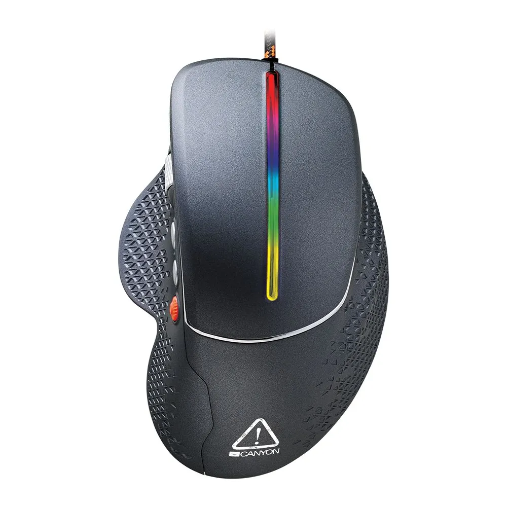 Wired high-end gaming mouse with 6 programmable buttons sunplus optical Canyon - 1