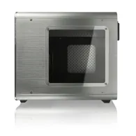 Metis plus aluminium mini-itx case - silver window
