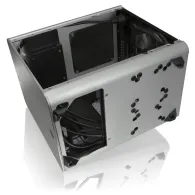 Metis plus aluminium mini-itx case - silver window