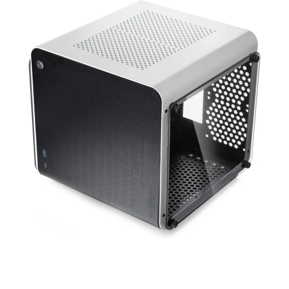 Metis evo tg carcasa mini-itx sticla temperata alb