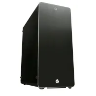 Asterion classic aluminium e-atx case - black wind