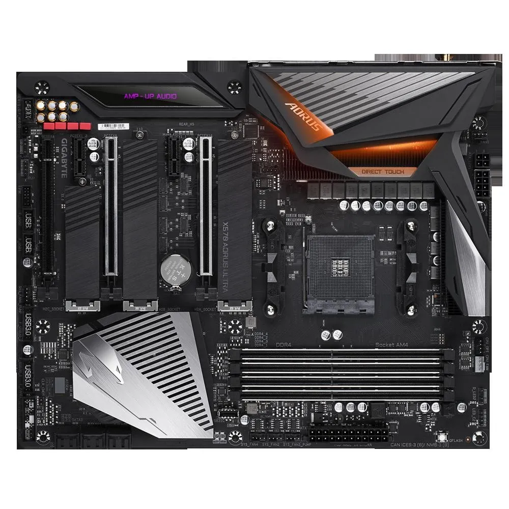 Placa de baza gigabyte amd socket am4 x570 aorus ultra Gigabyte - 1