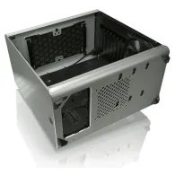 Thetis aluminium atx cube - silver window