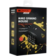 Canyon wired mmo gaming mice programmable pixart 3325 ic sensor Canyon - 1
