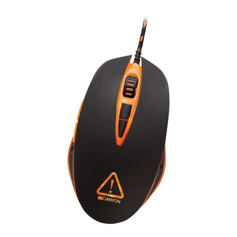 Canyon optical gaming mouse adjustable dpi setting 800/1600/2400/4800 led backlight Canyon - 1
