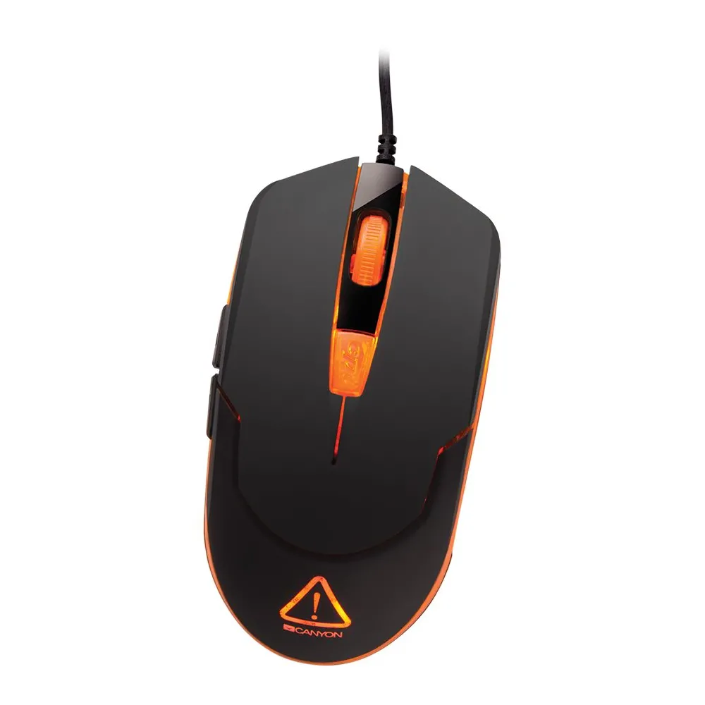 Canyon optical gaming mouse adjustable dpi setting 800/1200/1600/2400 led backlight Canyon - 1