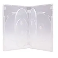 Carcasa 5 dvd transparenta