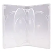 Carcasa 5 dvd transparenta