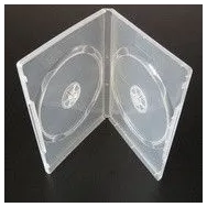 Carcasa 3 dvd transparenta