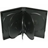 Carcasa 8 dvd standard negru