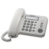 Telefon analogic panasonic kx-ts520fxw alb