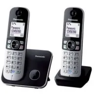 Telefon dect twin panasonic kx-tg6812fxb negru