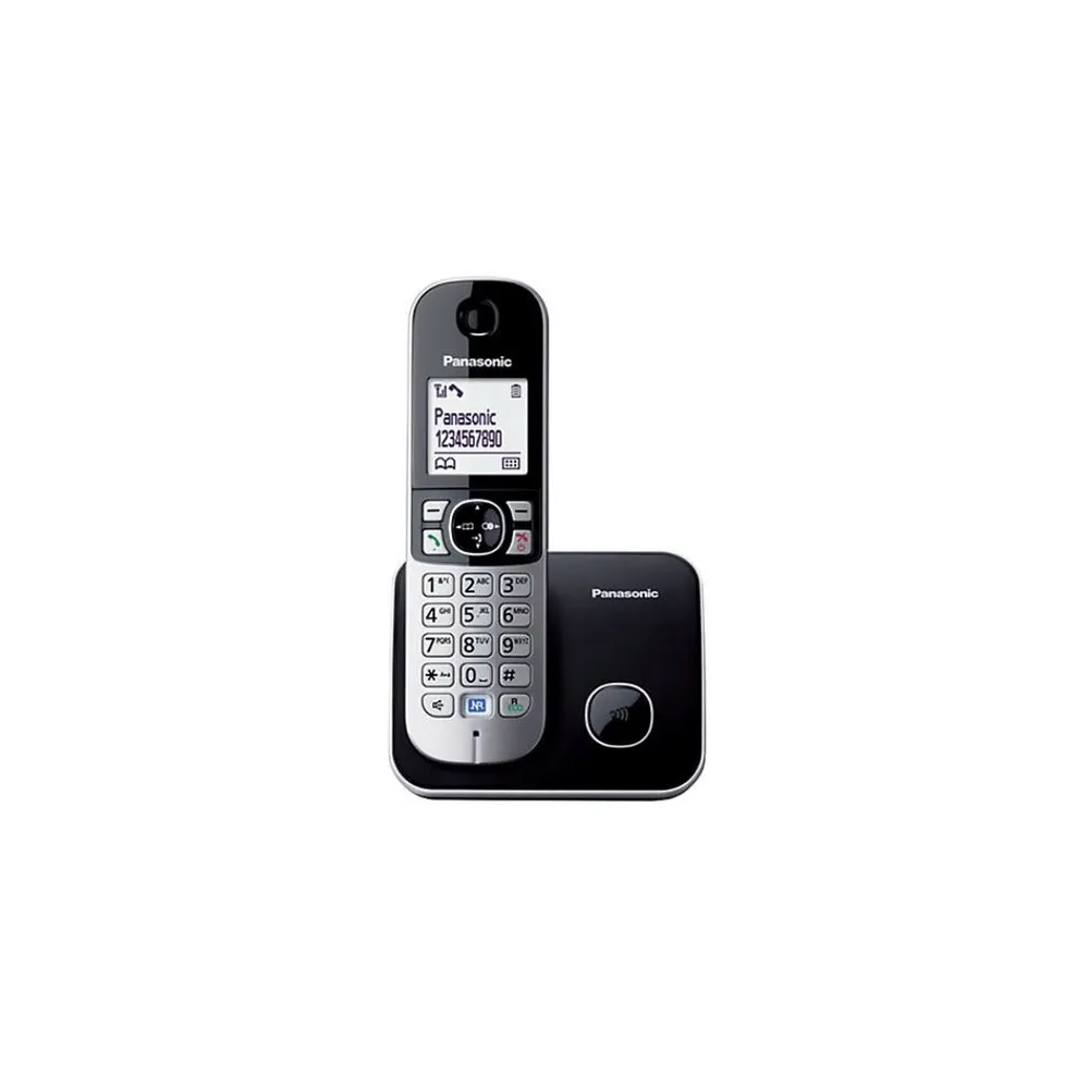 Telefon dect panasonic kx-tg6811fxb negru