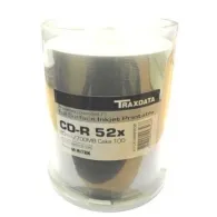Cd-r traxdata glossy inkjet 100p