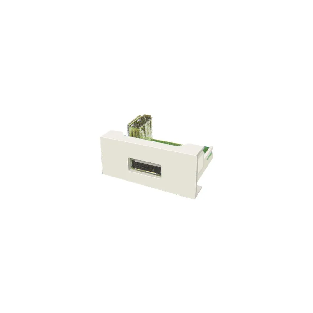Panel echipat cu socket usb (1 modul) - dlx dlx-24