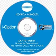 Minolta lk-110 v2 i-option license kit a0pd02u