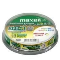 Dvd-r maxell 16x 10p