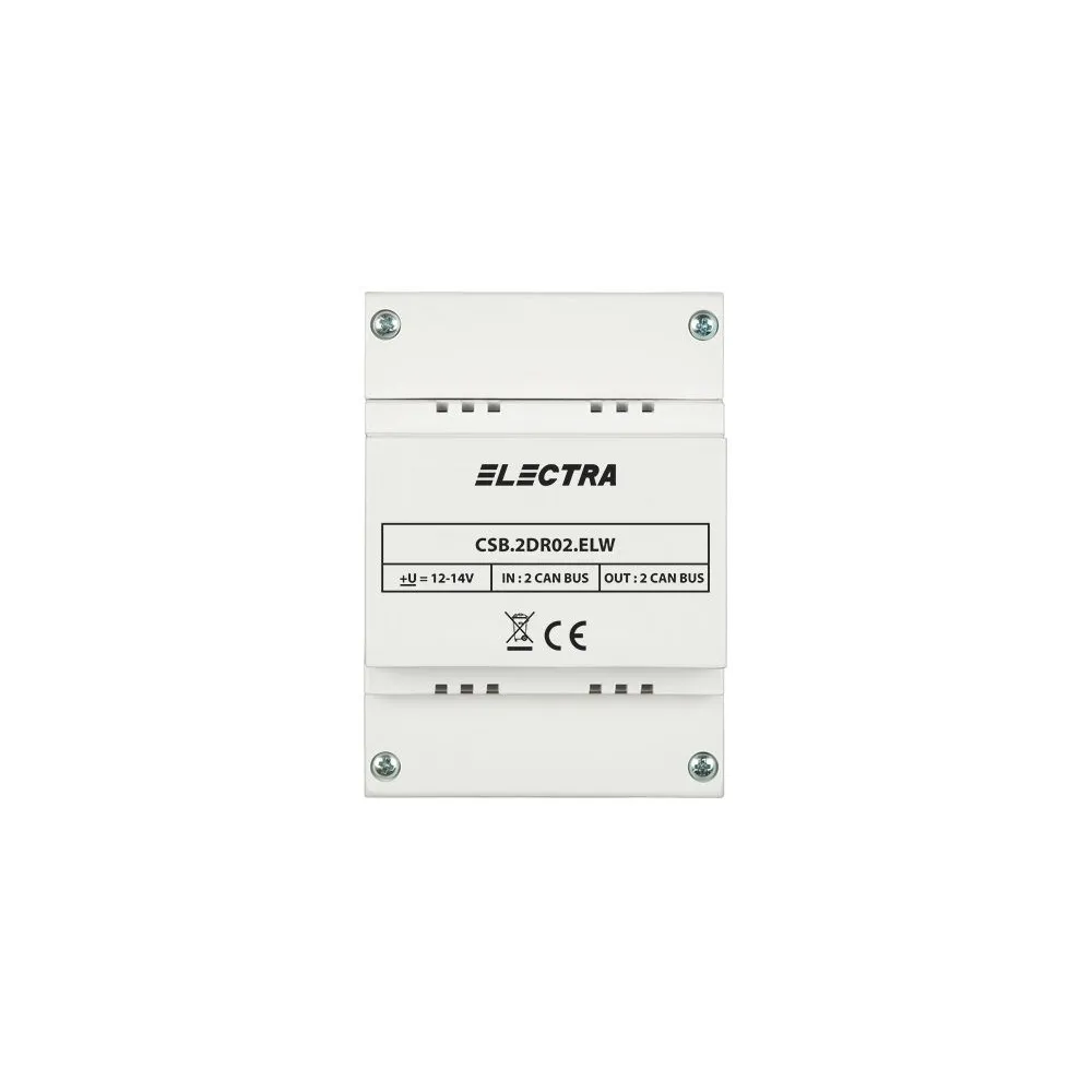 Doza de separatie can 2 intrari si 2 iesiri rezide