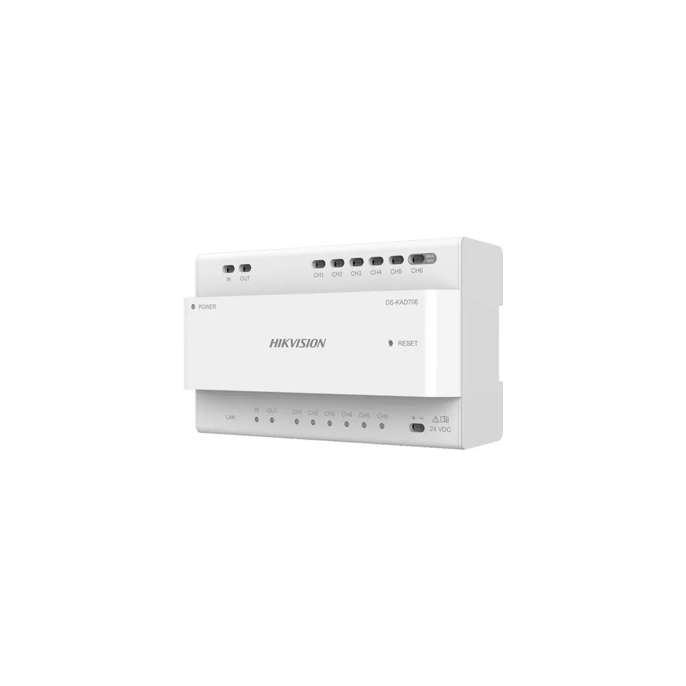 Terminal de control Hikvision DS-KAD706, 6 canale
