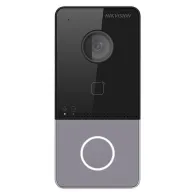 Post videointerfon de exterior WIFI Hikvision DS-KV6113-WPE1(B) montaj aparent pentru o familie camera HD 2MP True WDR