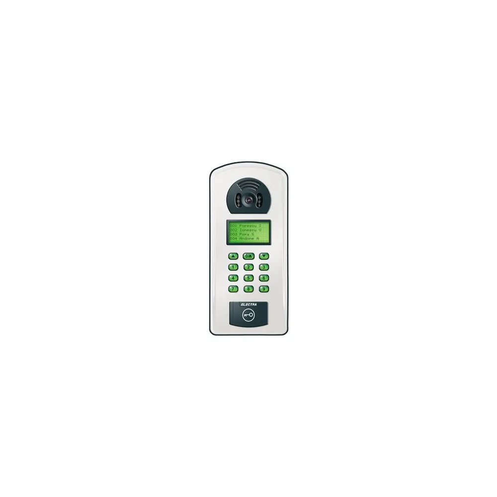 Panou exterior interfon semiduplex digital Electra P4S.A91I, alb
