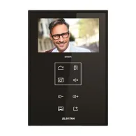Monitor videointerfon de interior Electra, 4.3 inch, smart, LCD color, taste touch, negru