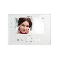 Monitor videinterfon, Electra EXTRA, 7 inch, color, taste touch, alb