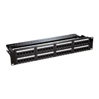 Patch panel 2u utp cat6 48 porturi rj45 - asytech