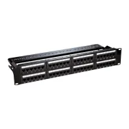 Patch panel 2u utp cat6 48 porturi rj45 - asytech