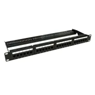 Patch panel 1u utp cat6 24 porturi rj45 - asytech