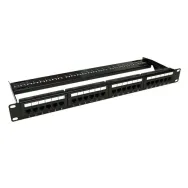 Patch panel 1u utp cat6 24 porturi rj45 - asytech