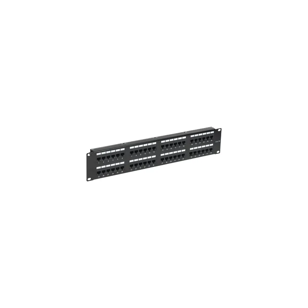 Patch panel 2u utp cat5e 48 porturi rj45 - asytech