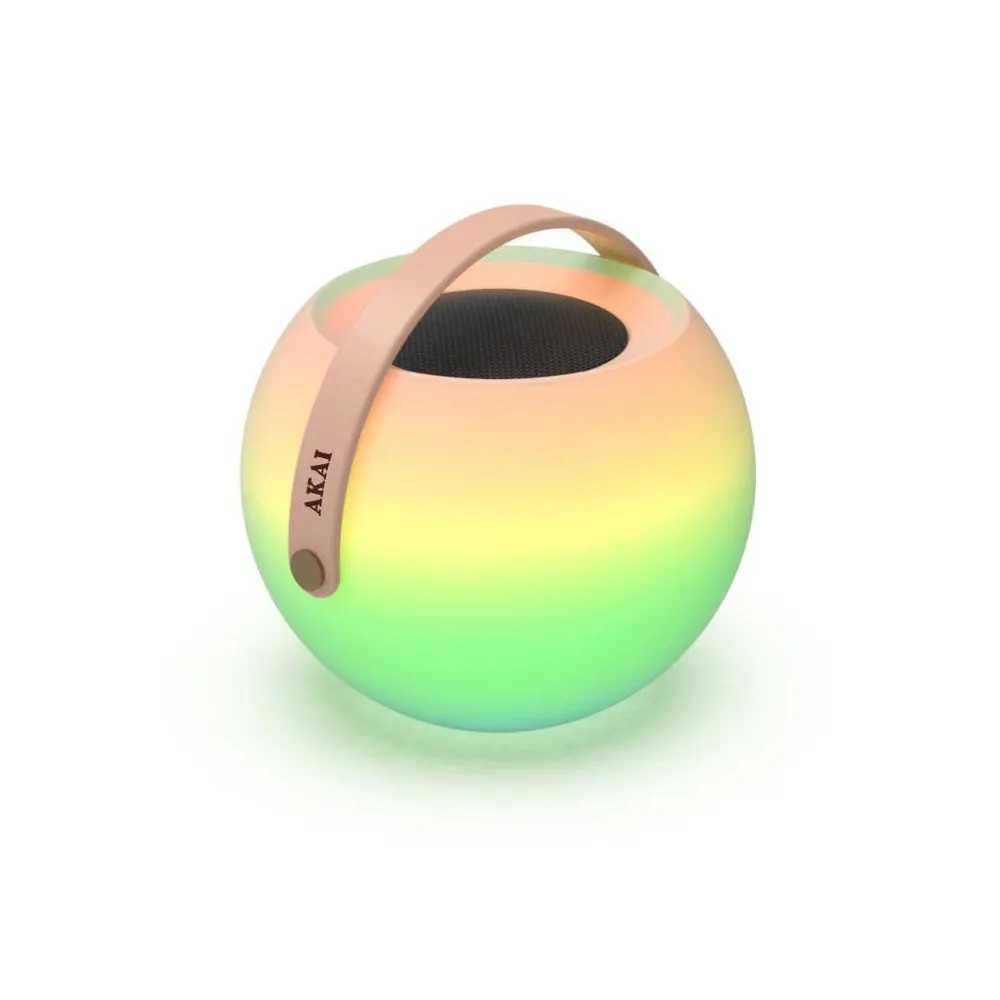 Boxa portabila Akai CS6 SHINE, 5W, Bluetooth, White