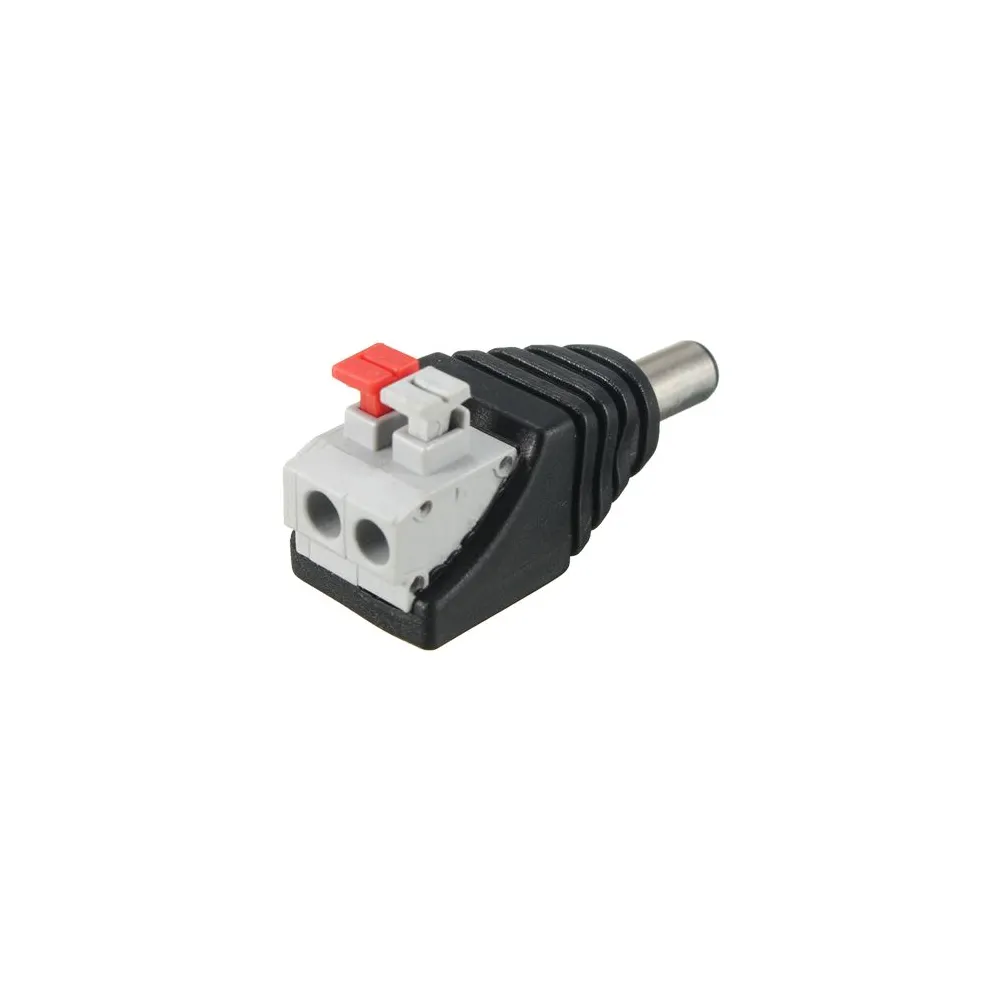 Conector de alimentare tata 12v cu terminal rapid
