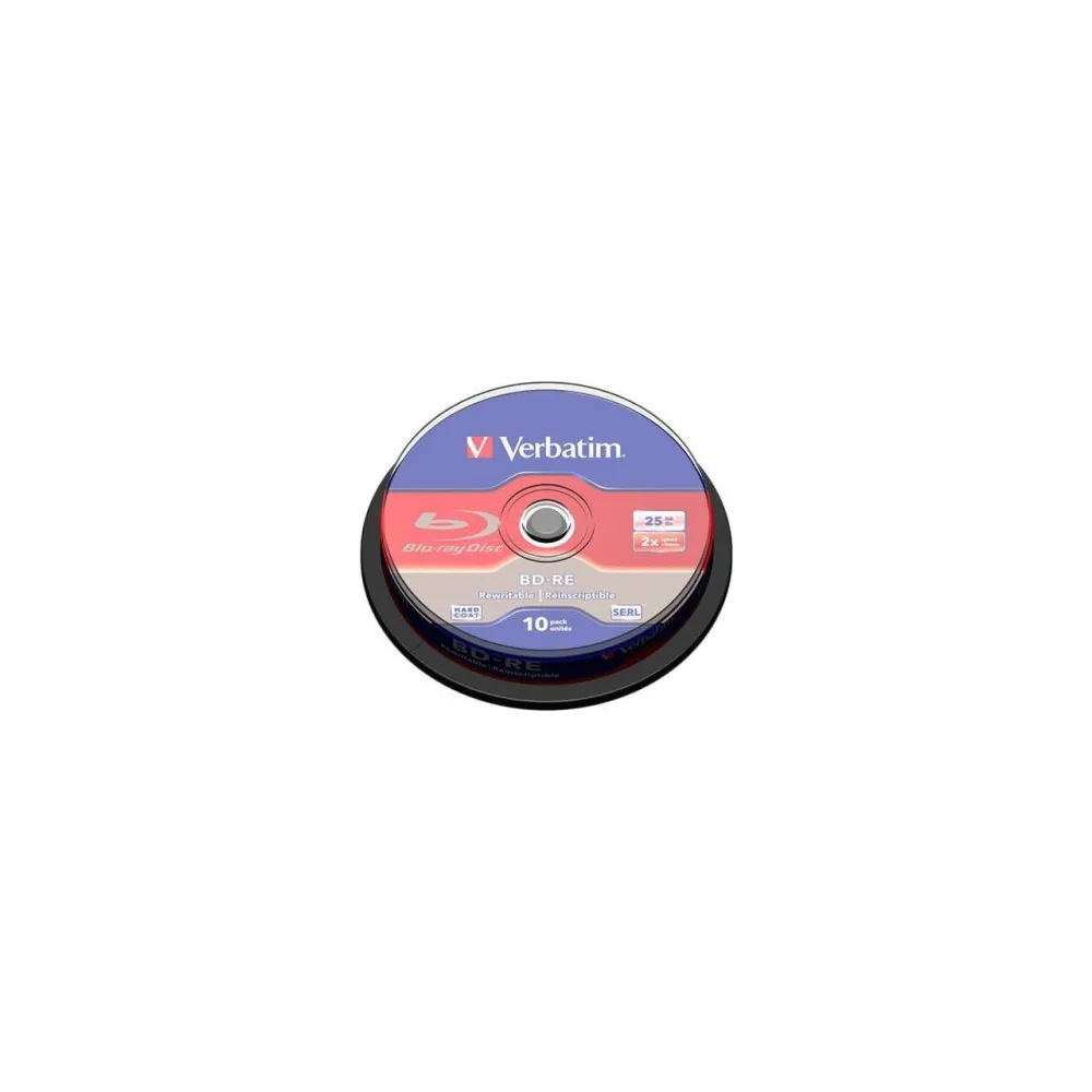 BD-RE Verbatim Single Layer 2x, 25GB, 10buc, Spindle