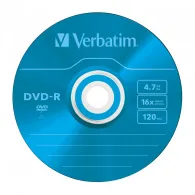 Dvd-r colour surface 16x 4.7gb slim case 1 buc 43557