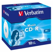 Cd-r music life plus  80min jewel case set 10 buc 43365-pack