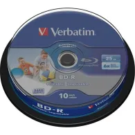 BD-R Verbatim 6X, 25GB, 10buc, Spindle